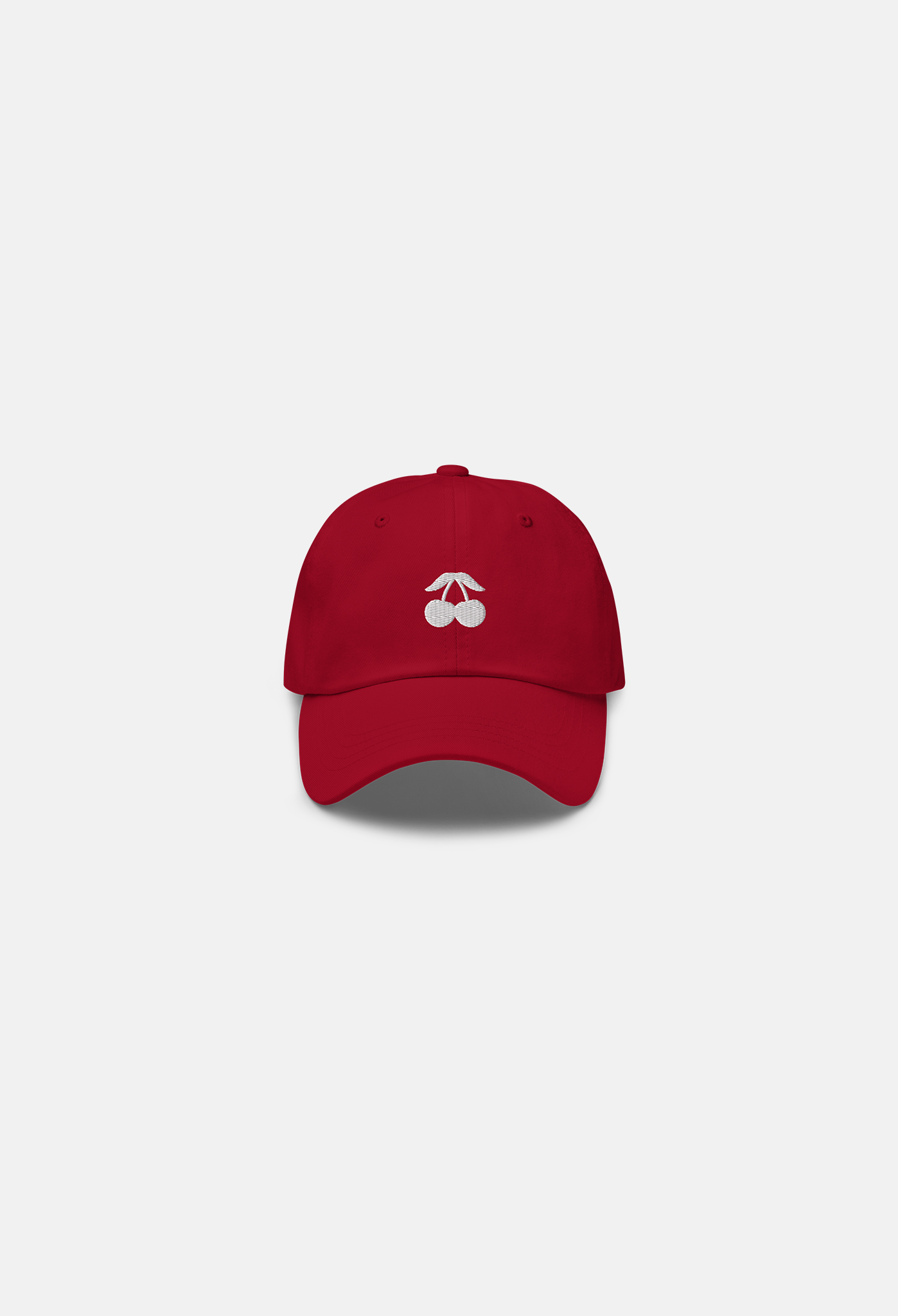 Cherry Silhouette Cap